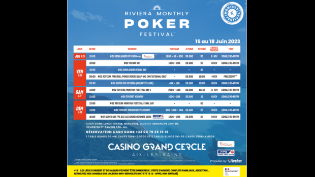 Image CASINO AIX LES BAINS - RIVIERA MONTHLY FESTIVAL